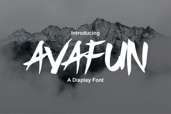 Avafun: A Bold Display Font for Impactful Designs