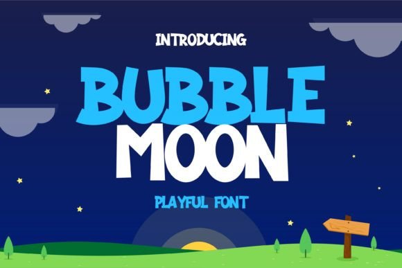 Bring a Touch of Whimsy to Your Designs with Bubble Moon