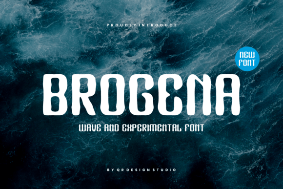Brogena: A Bold Display Font for Authentic Branding