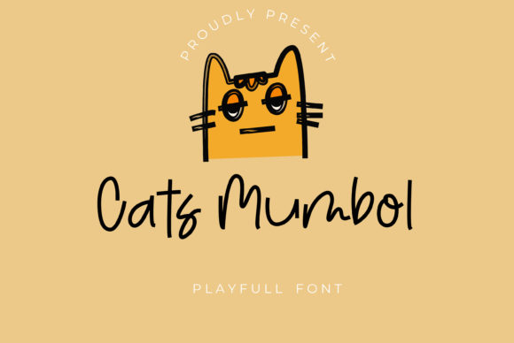Cats Mumbol: A Stylish Display Font for Modern Creators