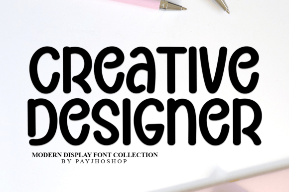 Creative Designer: The Cool, Modern Display Font for Every Project