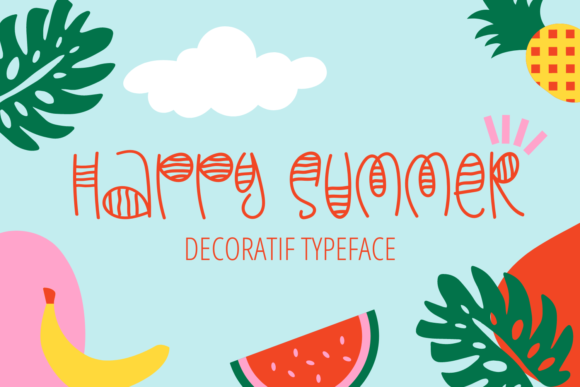 Happy Summer: A Font That Captures the Joy of the Season