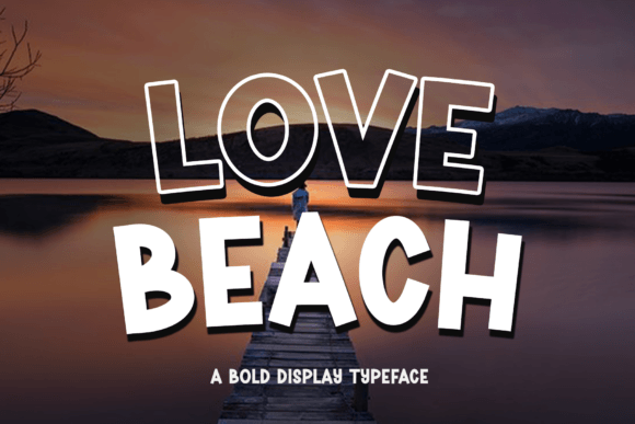 Love Beach: A Playful Font for Cheerful Designs
