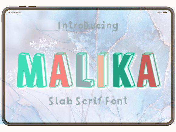 Malika: The Quirky Display Font That Adds Instant Personality