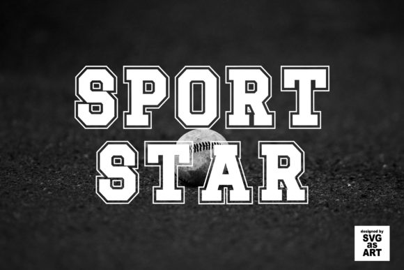 Sport Star: The Bold Display Font for Athletic Designs