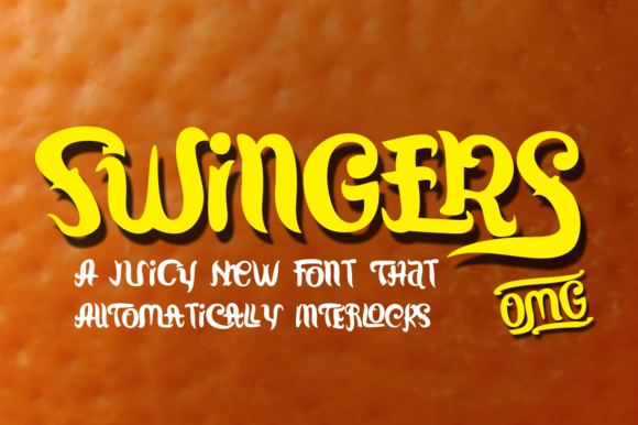 Swingers: A Curly, Fun Typeface for Bold Statements