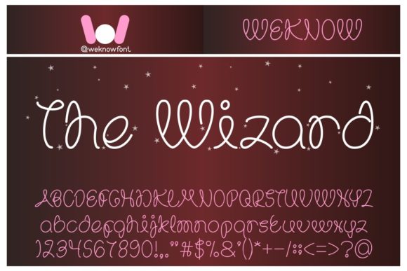 The Wizard Font: A Cool Display Typeface for Modern Projects