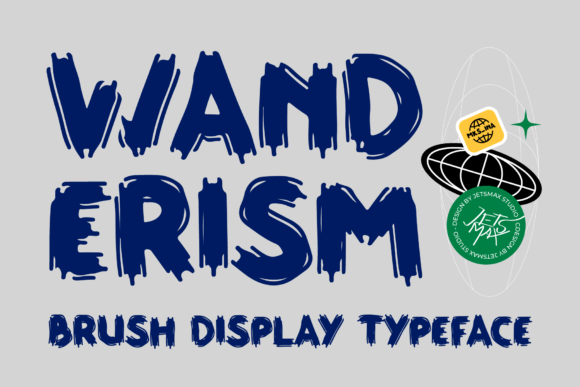 Wanderism: The Brushed Font with Neo-Graffiti Soul